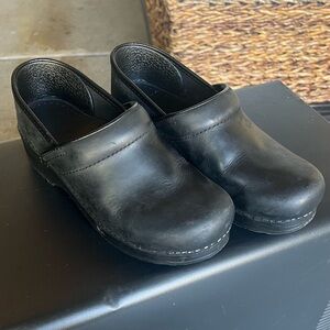 Dansko Black Slip-On Footwear